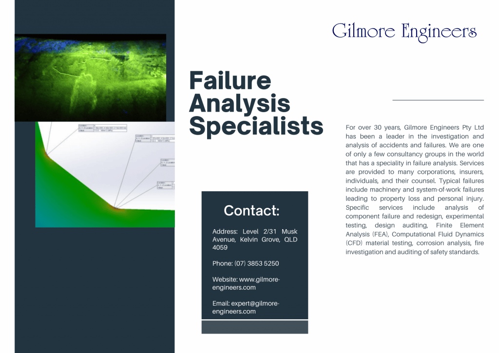 GE - Failure Analysis Specialists Brochure