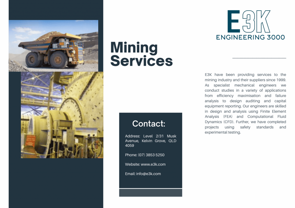 e3k - Mining Services Brochure